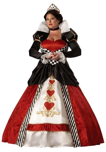 In Character Adult Plus Size Queen Of Hearts Costume 3 In Character Adult Plus Size Queen Of Hearts Costume