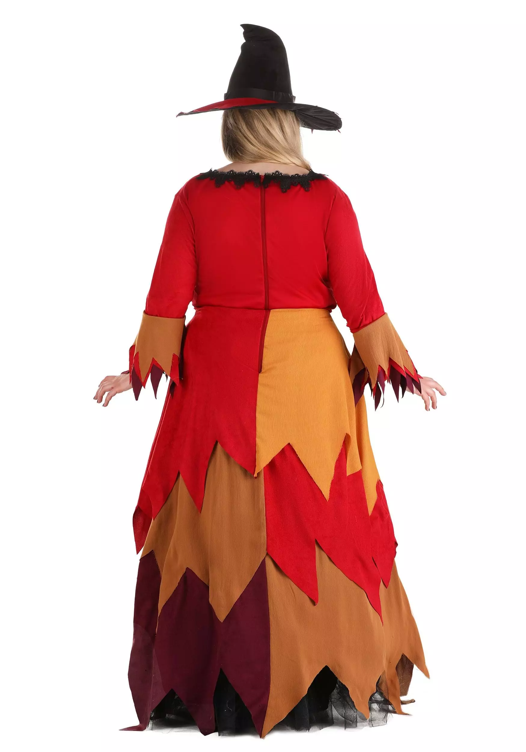 Suzhou Zhongsheng Imp & Exp Co., Ltd Plus Size Autumn Harvest Witch Costume For Women 4 Suzhou Zhongsheng Imp & Exp Co., Ltd Plus Size Autumn Harvest Witch Costume For Women - Image 2