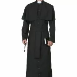 Fun Costumes Plus Size Deluxe Priest Costume