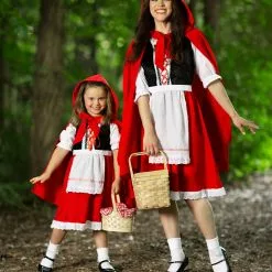 Fun Costumes Plus Size Little Red Riding Hood Costume -Storybook & Fairytale Costumes Sales plus size little red riding hood costume alt1