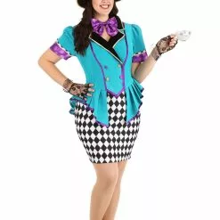 Fun Costumes Women's Plus Size Marvelously Mad Hatter Costume