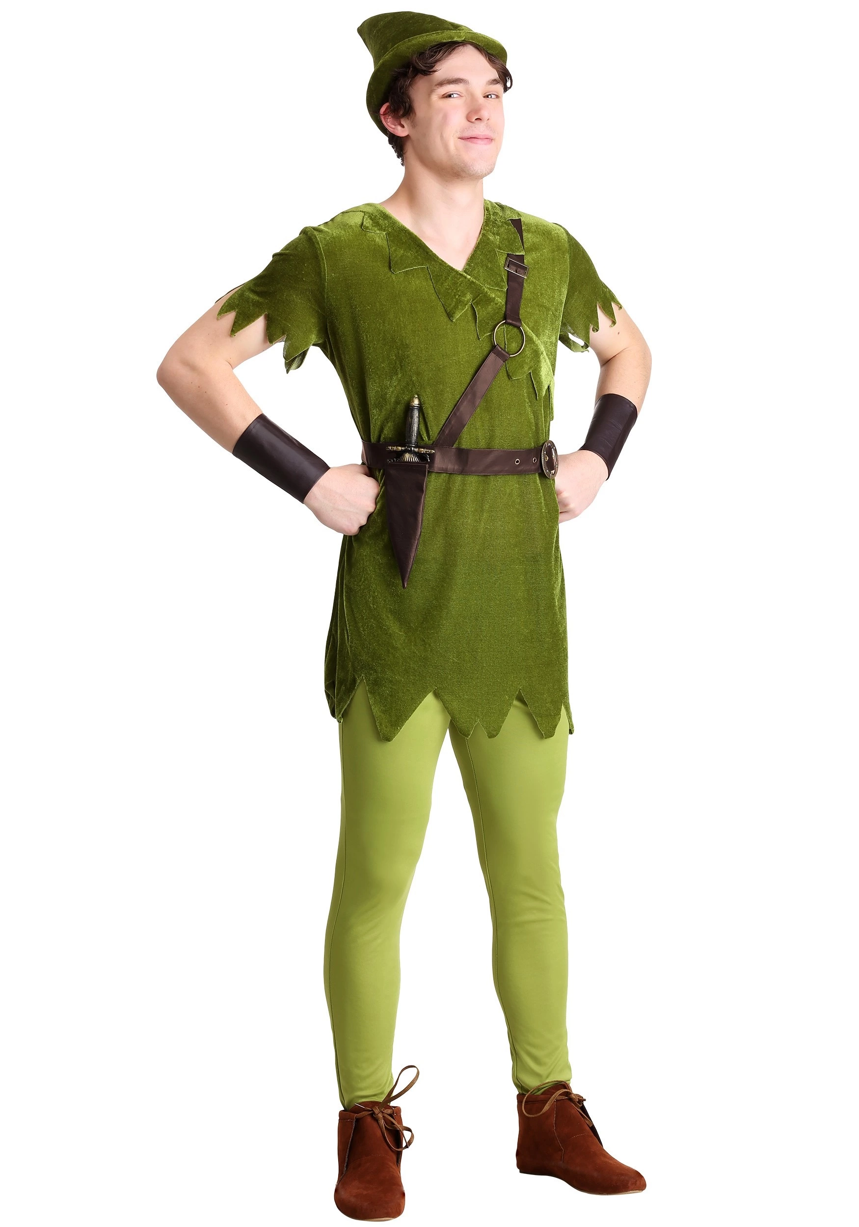 Fun Costumes Plus Size Classic Peter Pan Costume 3 Fun Costumes Plus Size Classic Peter Pan Costume