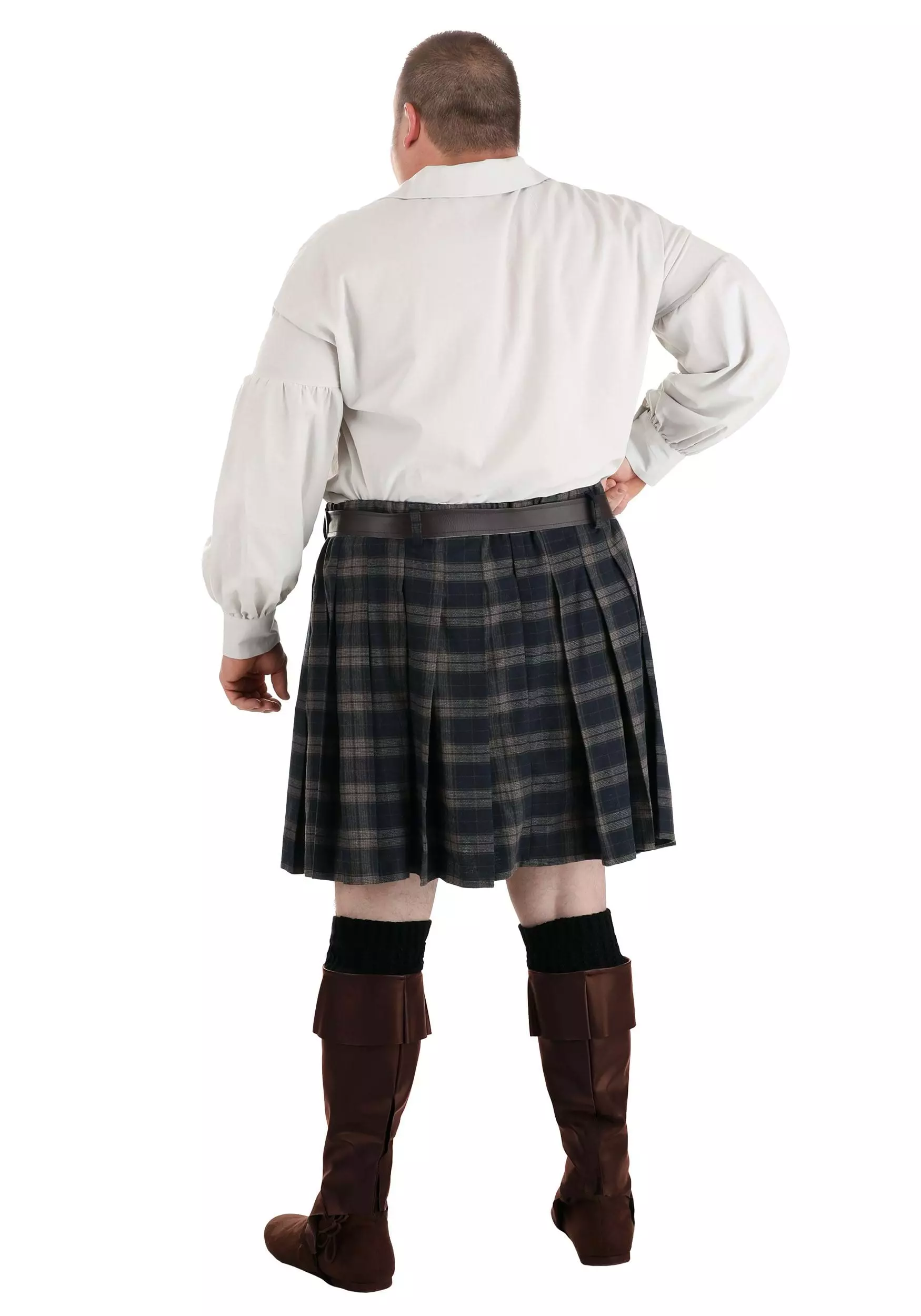 Fun Costumes Plus Size Scottish Highland Costume For Men 4 Fun Costumes Plus Size Scottish Highland Costume For Men - Image 2
