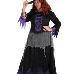 Suzhou Zhongsheng Imp & Exp Co., Ltd Midnight Purple Witch Plus Size Costume