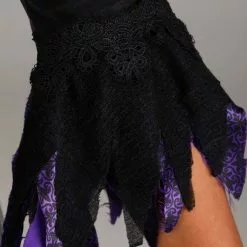 Suzhou Zhongsheng Imp & Exp Co., Ltd Midnight Purple Witch Plus Size Costume -Storybook & Fairytale Costumes Sales plus size midnight purple witch costume alt 4