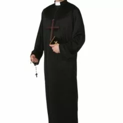 Fun Costumes Plus Size Pious Priest Costume