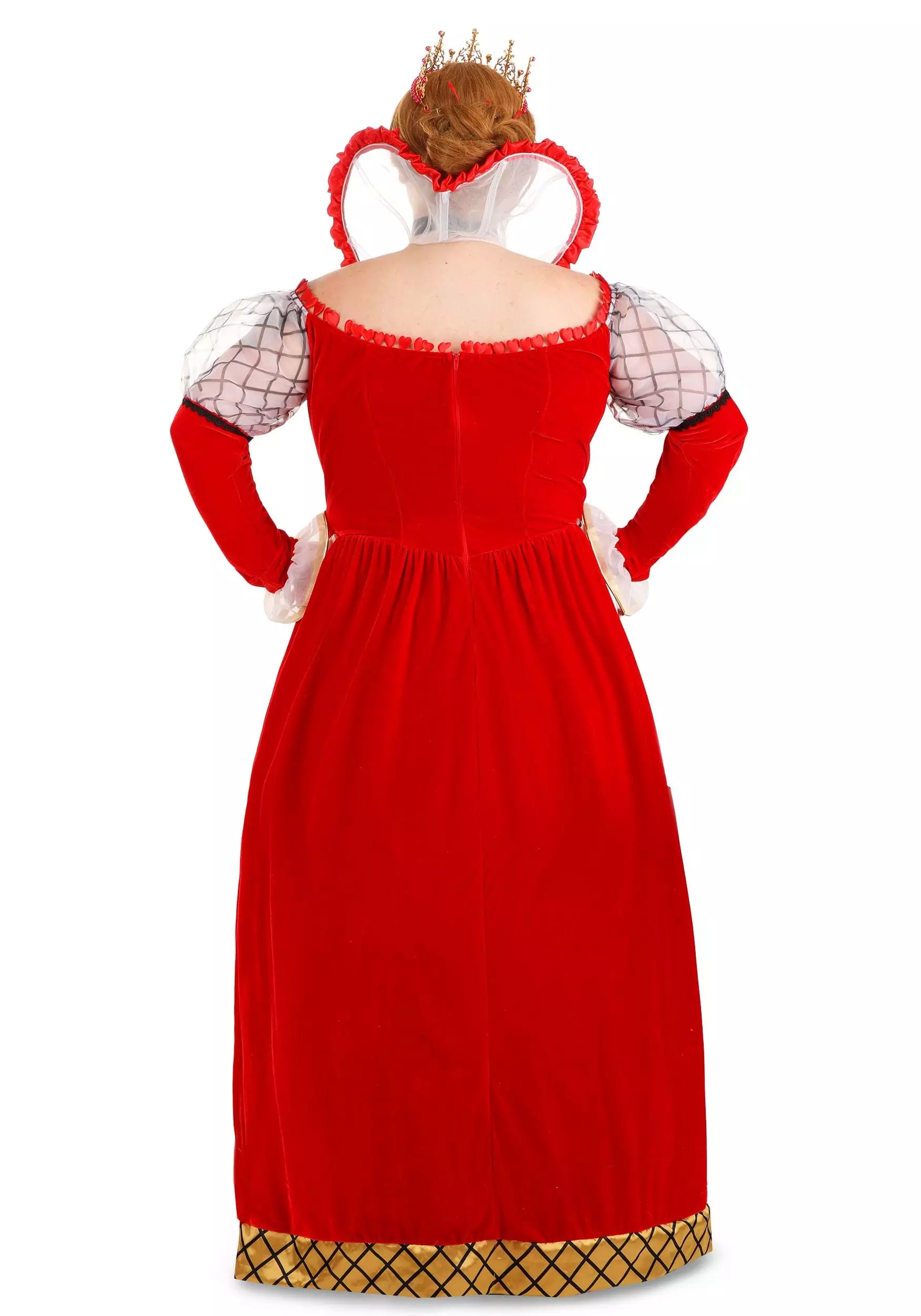 Suzhou Zhongsheng Imp & Exp Co., Ltd Women's Plus Size Premium Queen Of Hearts Costume 4 Suzhou Zhongsheng Imp & Exp Co., Ltd Women's Plus Size Premium Queen Of Hearts Costume - Image 2