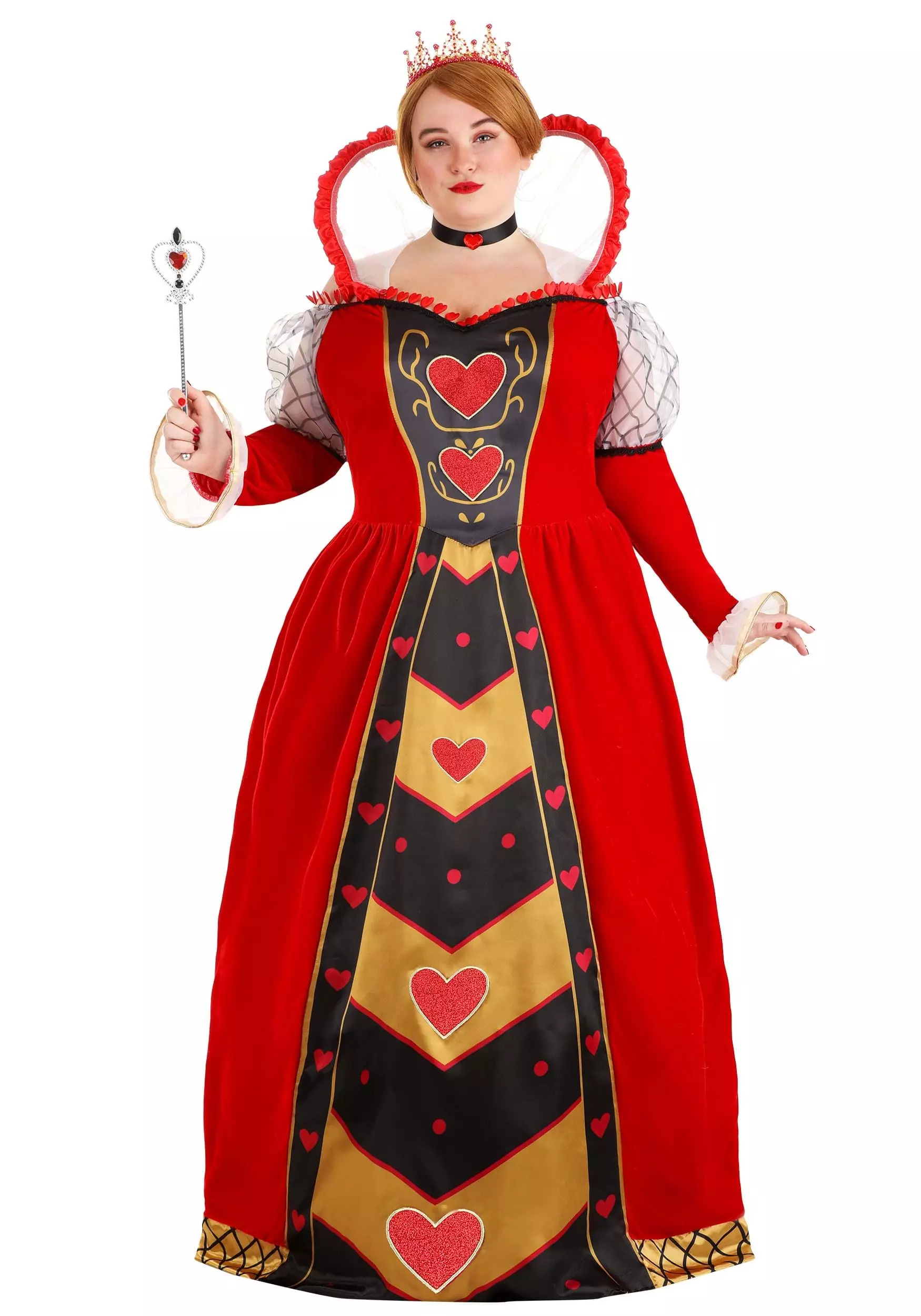 Suzhou Zhongsheng Imp & Exp Co., Ltd Women's Plus Size Premium Queen Of Hearts Costume 3 Suzhou Zhongsheng Imp & Exp Co., Ltd Women's Plus Size Premium Queen Of Hearts Costume