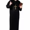 Fun World Men's Plus Size Priest Costume -Storybook & Fairytale Costumes Sales plus size priest costume