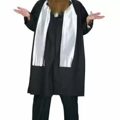 Fun World Men's Plus Size Rabbi Costume