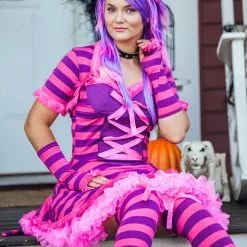 Fun Costumes Plus Size Sexy Wonderland Cat Costume -Storybook & Fairytale Costumes Sales plus size sexy wonderland cat costume 4