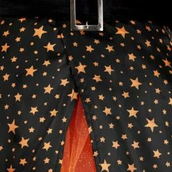 Suzhou Zhongsheng Imp & Exp Co., Ltd Plus Size Sparkling Orange Witch Costume For Women -Storybook & Fairytale Costumes Sales plus size sparkling orange witch alt 5