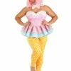 BigWan Apparel Co. Plus Size Sweet Treat Ice Cream Costume For Women -Storybook & Fairytale Costumes Sales plus size sweet treat ice cream costume