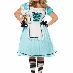 LEG AVENUE Plus Size Tea Time Alice Costume