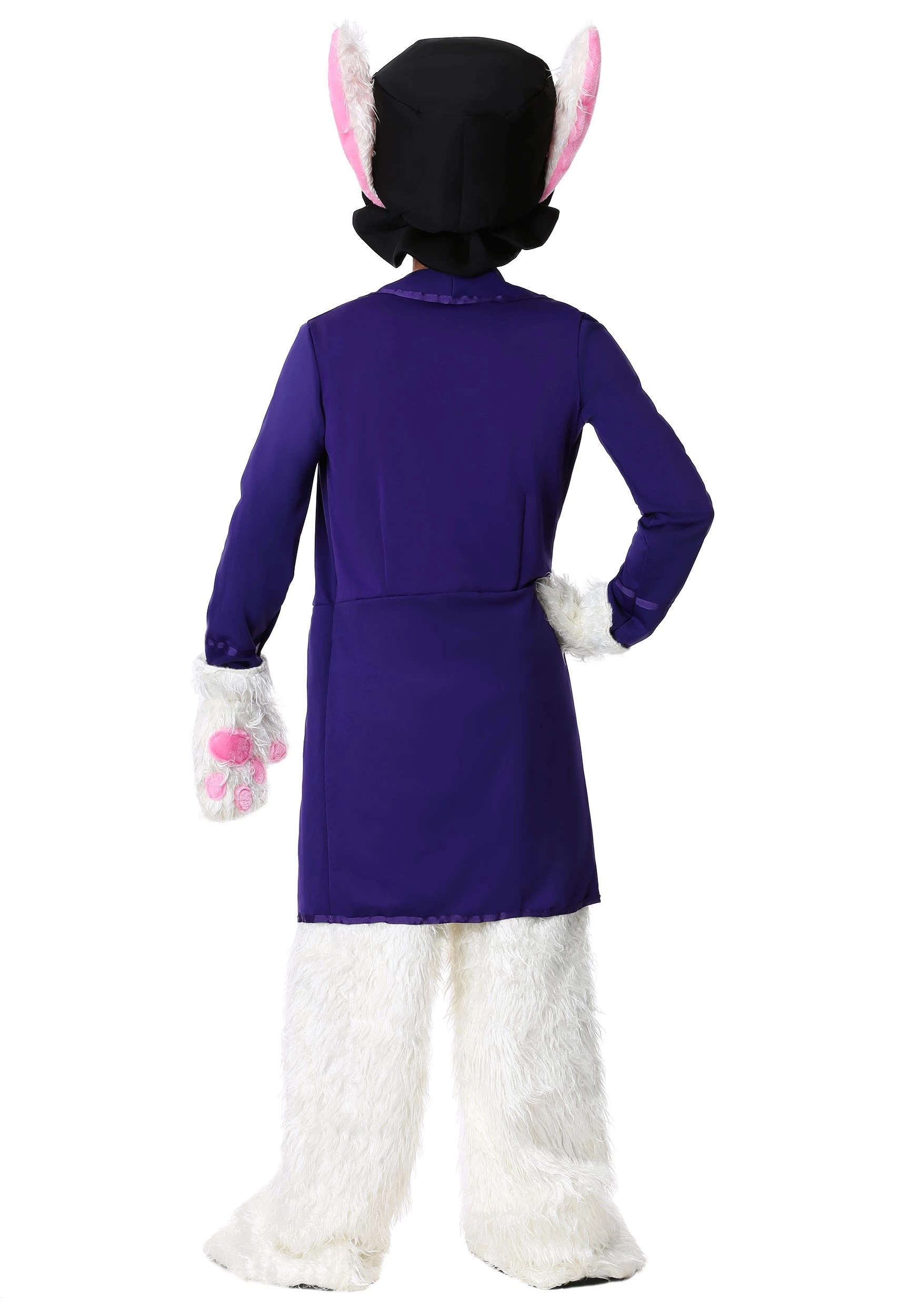Fun Costumes White Rabbit Plus Size Men's Costume 4 Fun Costumes White Rabbit Plus Size Men's Costume - Image 2