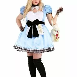 Armada Plus Size Alluring Alice Costume Dress For Women