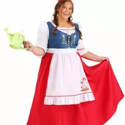 Fun Costumes Plus Size Garden Gnome Women's Costume 7 Fun Costumes Plus Size Garden Gnome Women's Costume -Storybook & Fairytale Costumes Sales plus size womens garden gnome costume alt 2