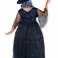 Fun Costumes Plus Size Moonbeam Witch Costume For Women 9 Fun Costumes Plus Size Moonbeam Witch Costume For Women -Storybook & Fairytale Costumes Sales plus size womens moonbeam witch costume alt 1