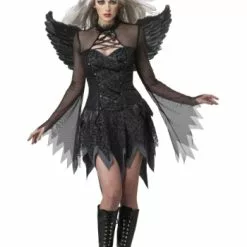 California Costume Collection Plus Size Women's Sultry Fallen Angel Costume