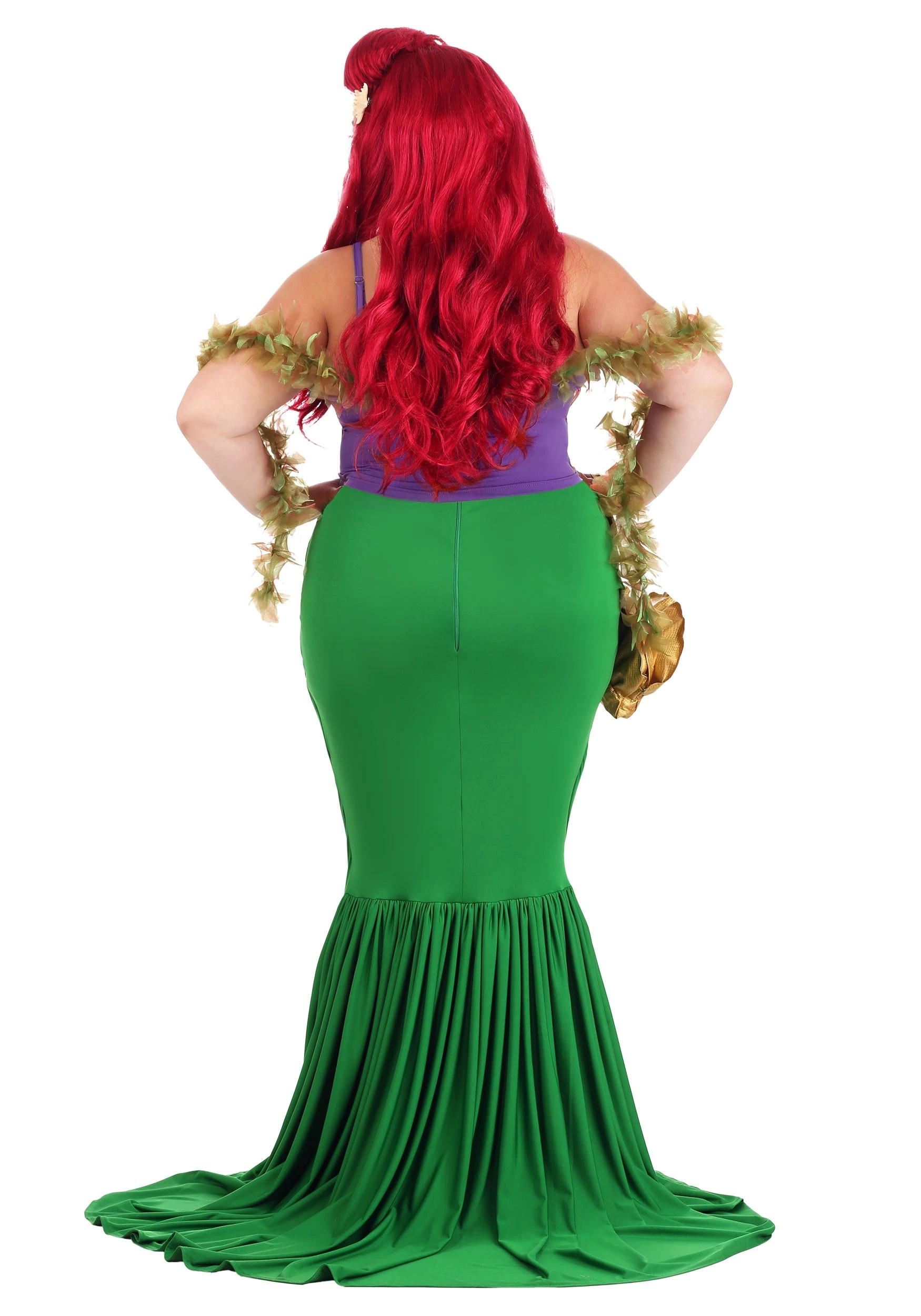 Fun Costumes Women's Plus Size Undersea Mermaid Costume 4 Fun Costumes Women's Plus Size Undersea Mermaid Costume - Image 2