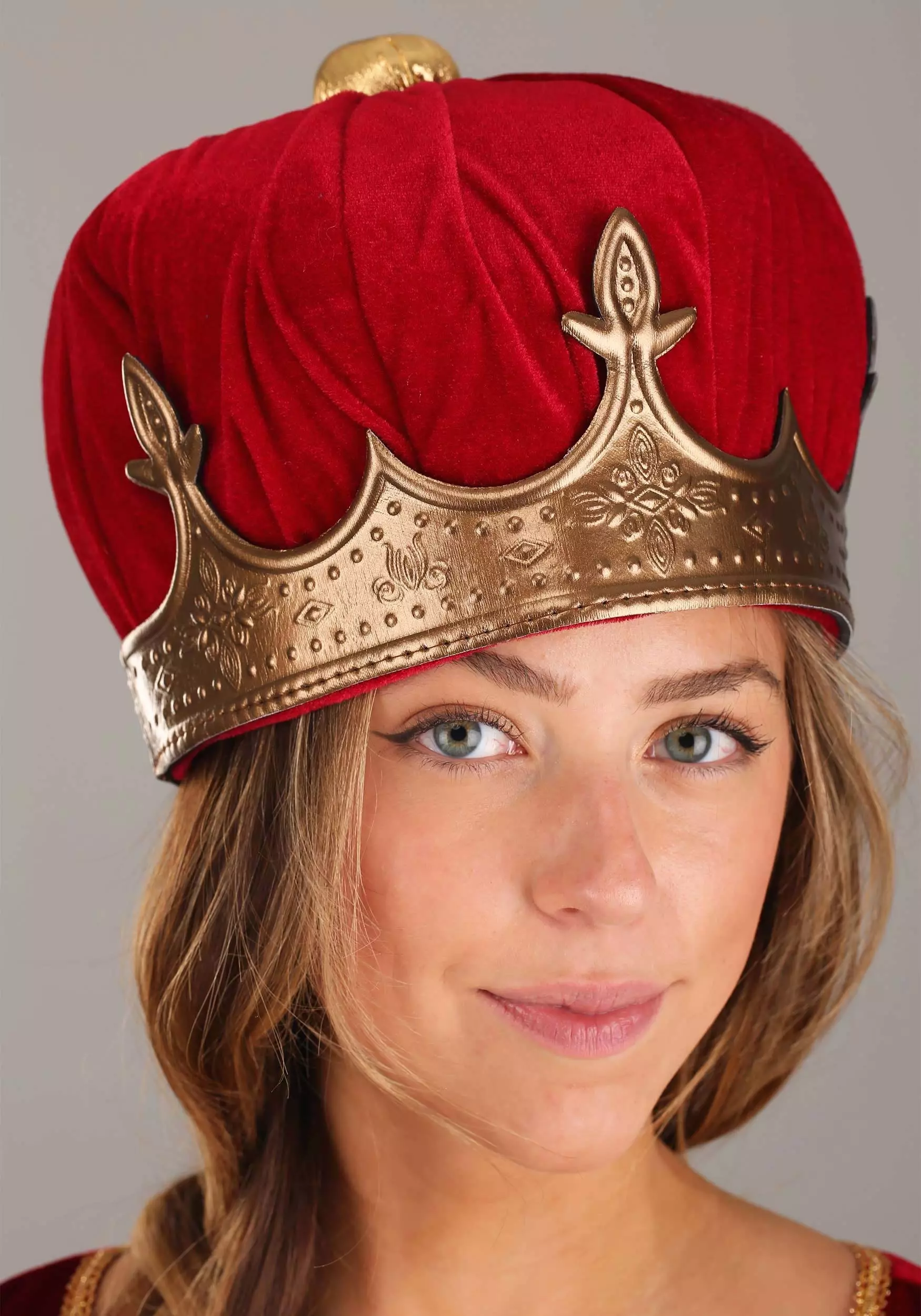 Elope Queen Plush Costume Crown 5 Elope Queen Plush Costume Crown - Image 3