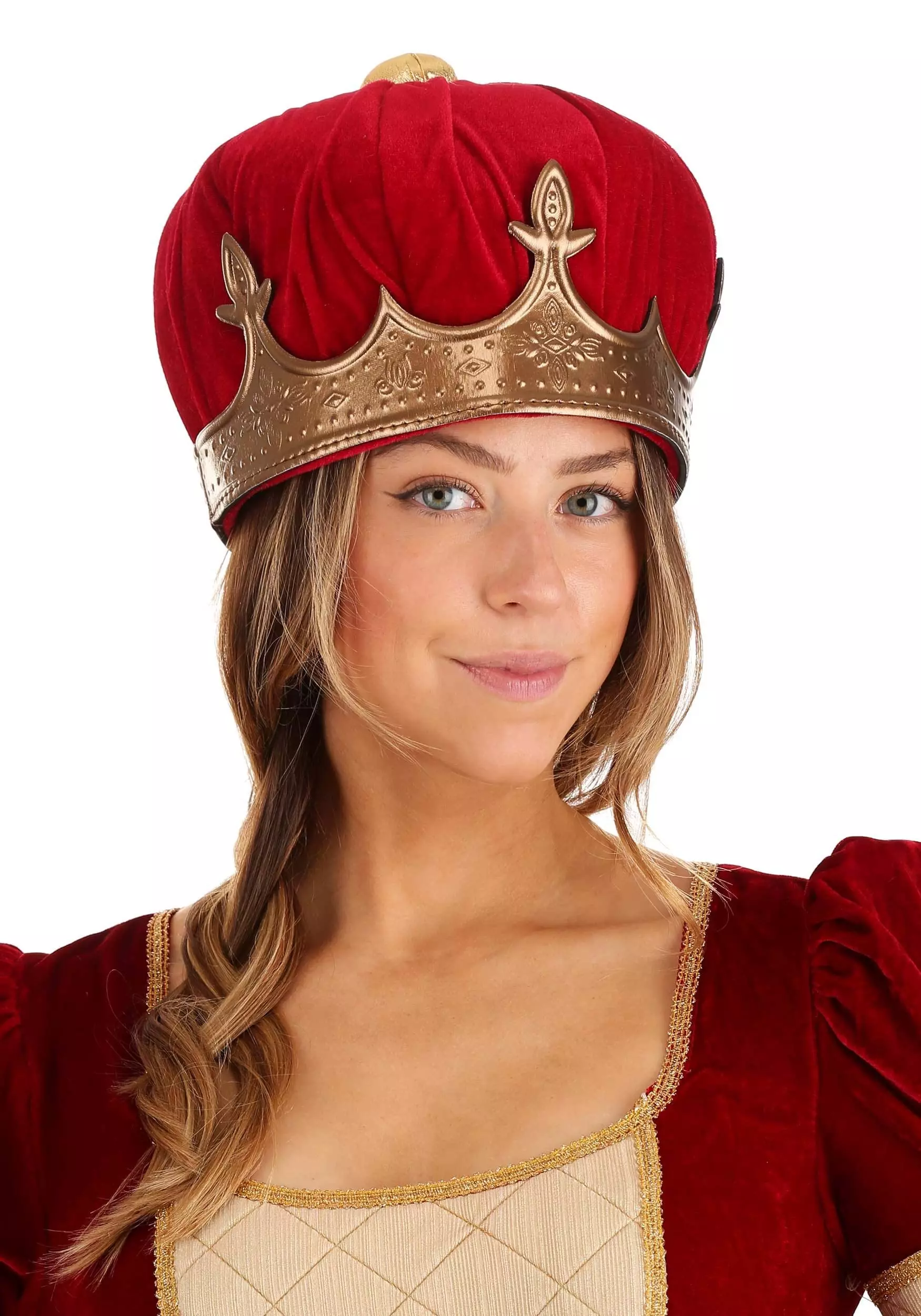 Elope Queen Plush Costume Crown 3 Elope Queen Plush Costume Crown