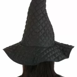 Elope Quilted Witch Costume Hat Accessory -Storybook & Fairytale Costumes Sales quilted witch hat alt 4