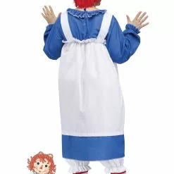 Fun World Raggedy Ann Adult Costume 5 Fun World Raggedy Ann Adult Costume -Storybook & Fairytale Costumes Sales raggedy ann adult costume back