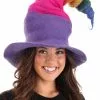 Elope Adult Rainbow Borealis Heartfelted Witch Costume Hat 1 Elope Adult Rainbow Borealis Heartfelted Witch Costume Hat -Storybook & Fairytale Costumes Sales rainbow borealis heartfelted witch hat update