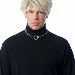 Costume Culture By Franco LLC Rap Rocker Blonde Wig For Men