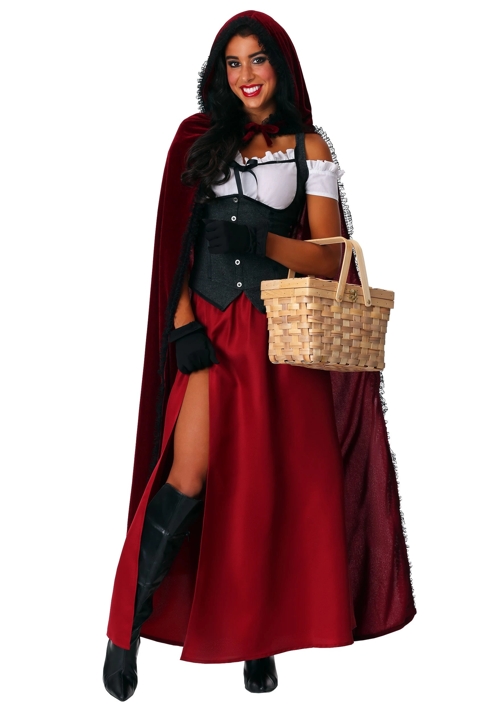 Fun Costumes Ravishing Red Riding Hood Costume For Women 3 Fun Costumes Ravishing Red Riding Hood Costume For Women