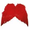 Funny Fashions Red Angel Wings With Feathers -Storybook & Fairytale Costumes Sales red feather wings