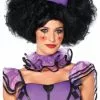 Black Bob Red Queen Costume Wig
