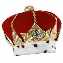 Elope Red Royal King Hat
