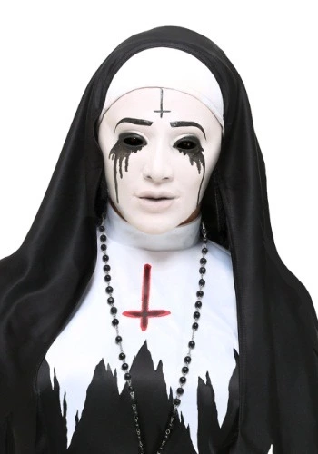 Ghoulish Productions Scary Nun Mask 3 Ghoulish Productions Scary Nun Mask