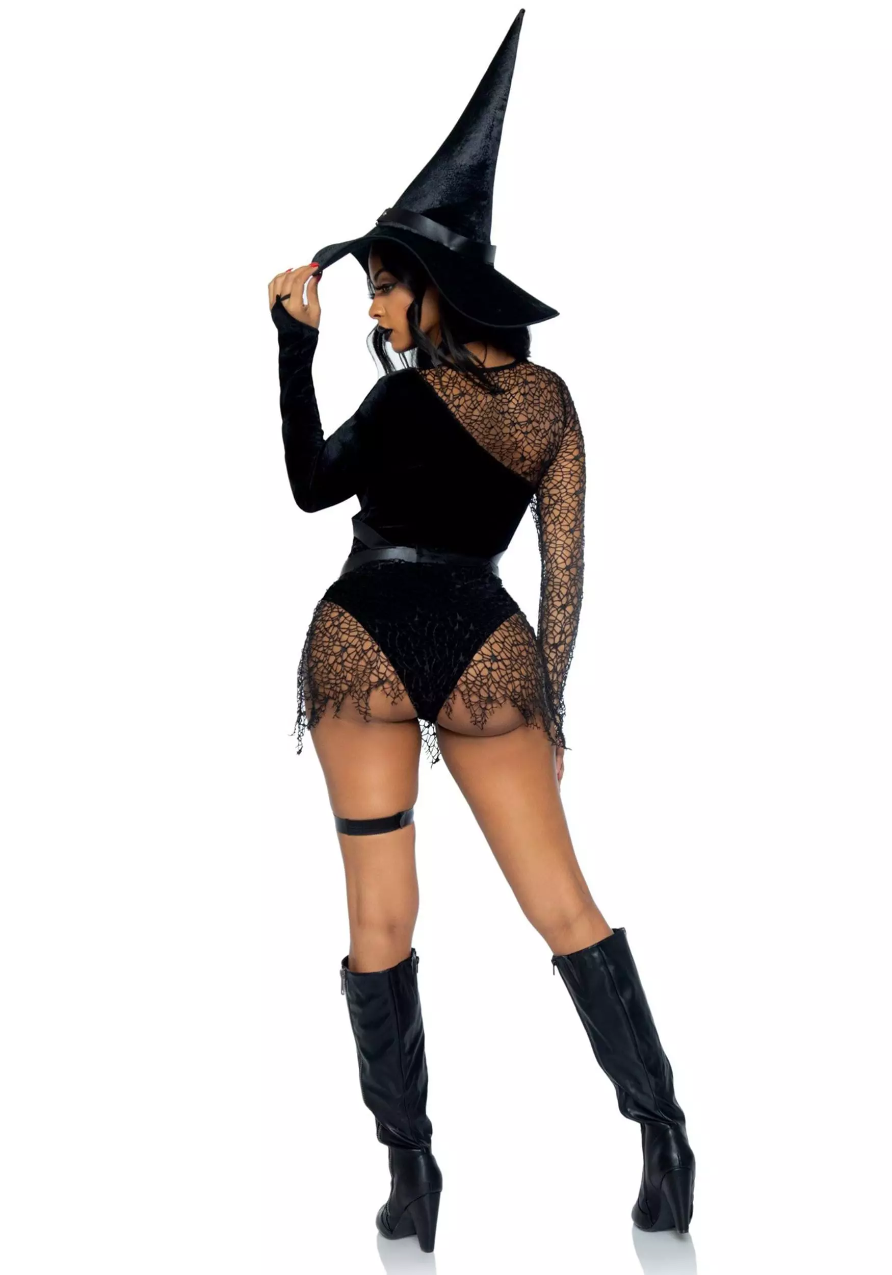 LEG AVENUE Sexy Women's Crafty Witch Costume 4 LEG AVENUE Sexy Women's Crafty Witch Costume - Image 2