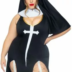 LEG AVENUE Sultry Sinner Women's Sexy Plus Costume 9 LEG AVENUE Sultry Sinner Women's Sexy Plus Costume -Storybook & Fairytale Costumes Sales sexy sultry sinner womens plus costume alt 4