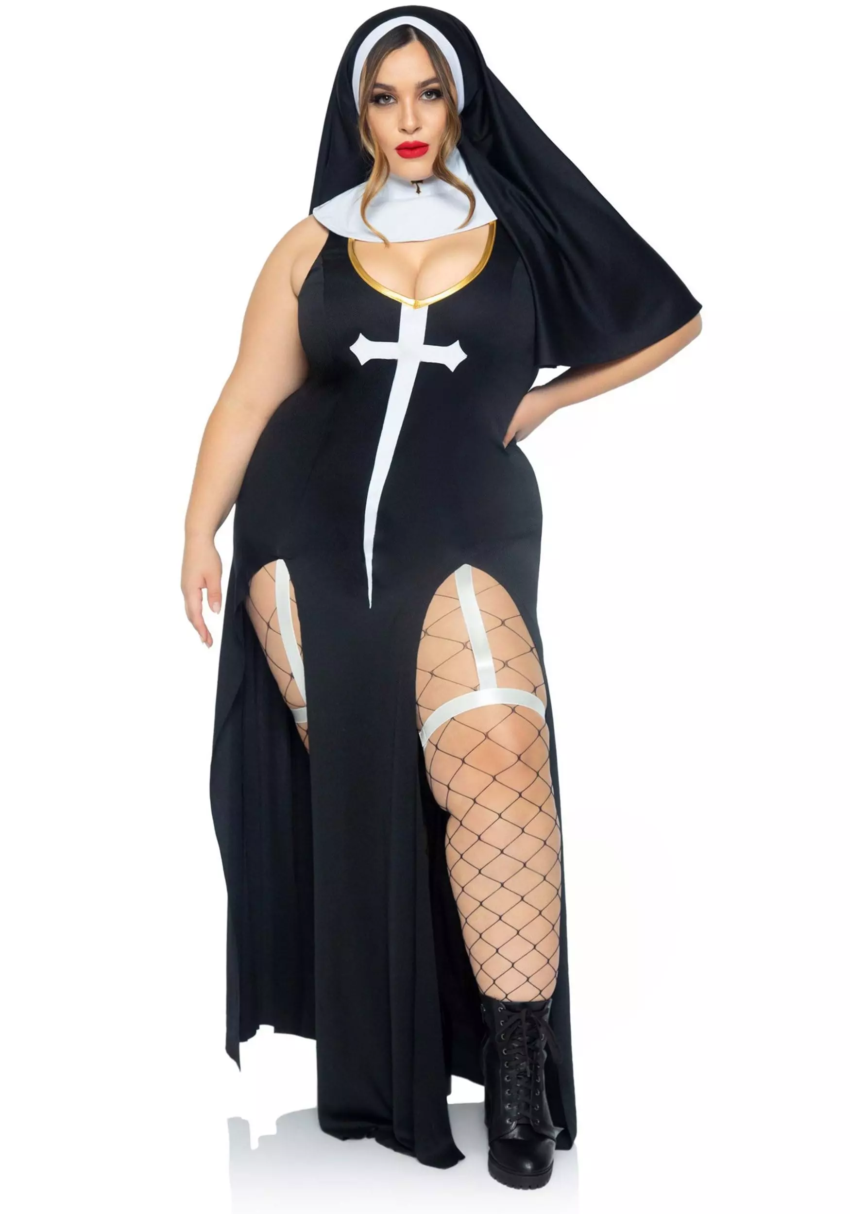 LEG AVENUE Sultry Sinner Women's Sexy Plus Costume 3 LEG AVENUE Sultry Sinner Women's Sexy Plus Costume