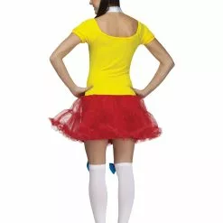 Fun World Sexy Tweedle Dee/Dum Adult Costume 7 Fun World Sexy Tweedle Dee/Dum Adult Costume -Storybook & Fairytale Costumes Sales sexy tweedle dee dum adult costume back
