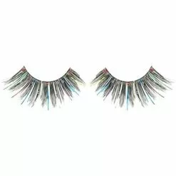 Fun World Silver Metallic Eyelash Accessory