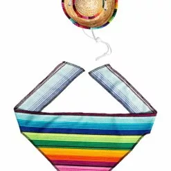Pet Krewe Bandana And Sombrero Pet Costume Set -Storybook & Fairytale Costumes Sales sombrero bandana pet costume set alt 4