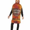 Morris Costumes Black Southern Comfort Bottle Adult Costume -Storybook & Fairytale Costumes Sales southern comfort bottle black