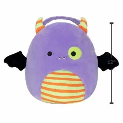 JAZWARES Marvin The Monster Halloween Treat Pail Squishmallow -Storybook & Fairytale Costumes Sales squishmallow marvin the monster treat pail alt 3