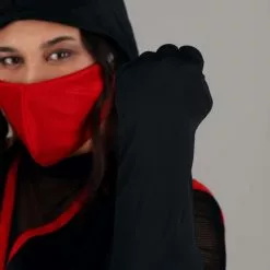 Fun Costumes Plus Size Stealth Ninja Costume 10 Fun Costumes Plus Size Stealth Ninja Costume -Storybook & Fairytale Costumes Sales stealth ninja costume alt 2