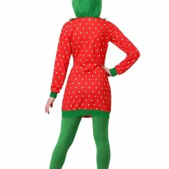 Meisheng Strawberry Hoodie Dress Costume 7 Meisheng Strawberry Hoodie Dress Costume -Storybook & Fairytale Costumes Sales strawberry hoodie dress 3
