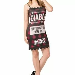 Morris Costumes Women's Taco Bell Diablo Taco Bell Sauce Packet Costume