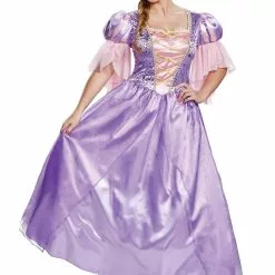 Disguise Plus Size Women's Deluxe Tangled Rapunzel Costume