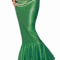Forum Novelties, Inc Teal Mermaid Long Tail Skirt Costume