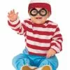 Rubies Costume Co. Inc Where's Waldo Onesie Costume -Toddler