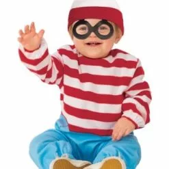 Rubies Costume Co. Inc Where's Waldo Onesie Costume -Toddler